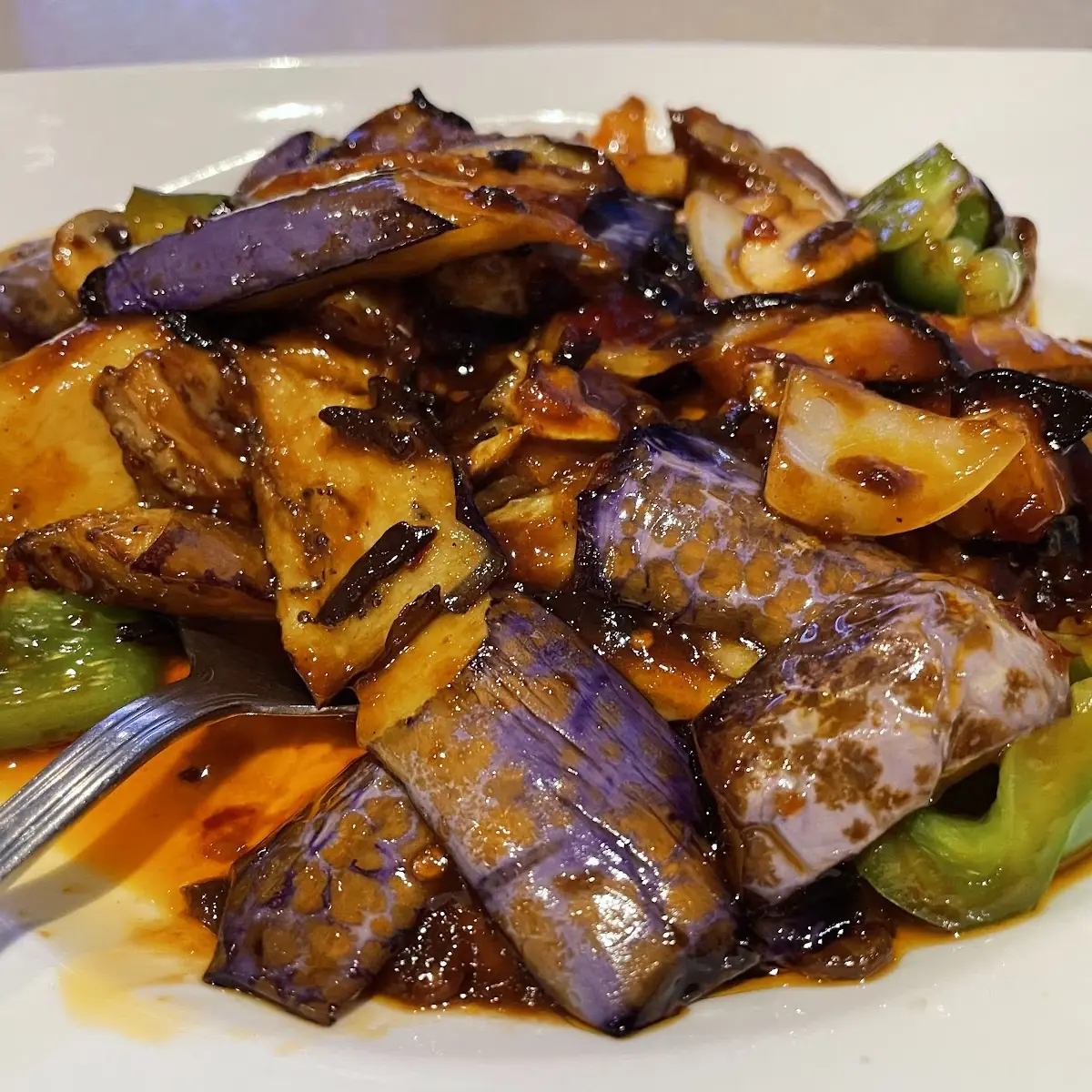 Yue Hsiang Eggplant in Garlic Sauce 魚香茄子